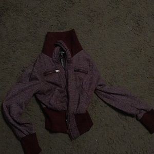 Maroon jacket